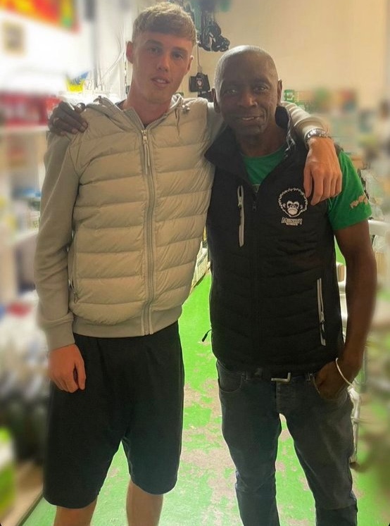 Cole Palmer's father, Jermaine Palmer